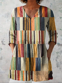 Chloé | Long Blouse with V-Neck