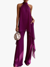 MOREAU LYON | ELEGANT HALTER SET FOR WOMEN