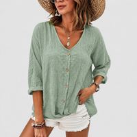 Helene | Summer Linen Blouse