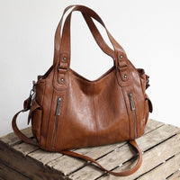 Valentina - Real Leather Hobo