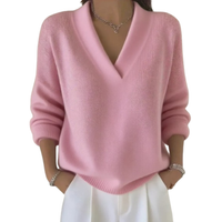 Stacey - Effortless V Neck Sweater